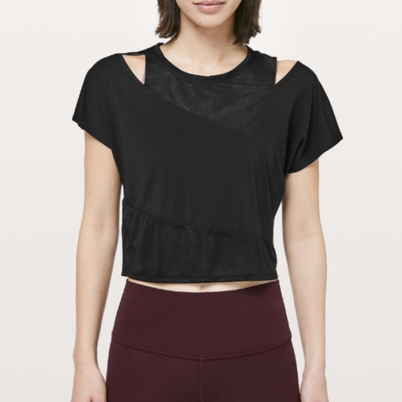 lululemon athletica Tops - Lululemon No Inhibitions Tee Black